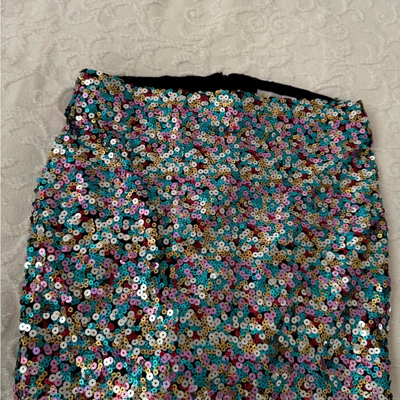 Sequin Mini Skirt, Dress the Population - Picture 6 of 6